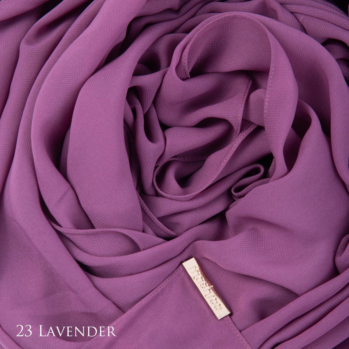 Lavender Mashroo Macaron Scarf | Hijab #23