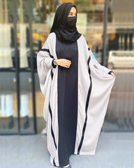 ColorBlock Abaya for Women (7 Colors) - Mashroo