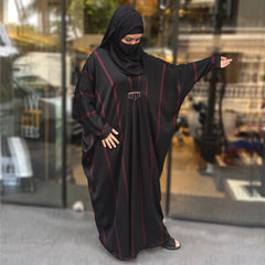 Clavium Striped Kaftan for Women - Mashroo