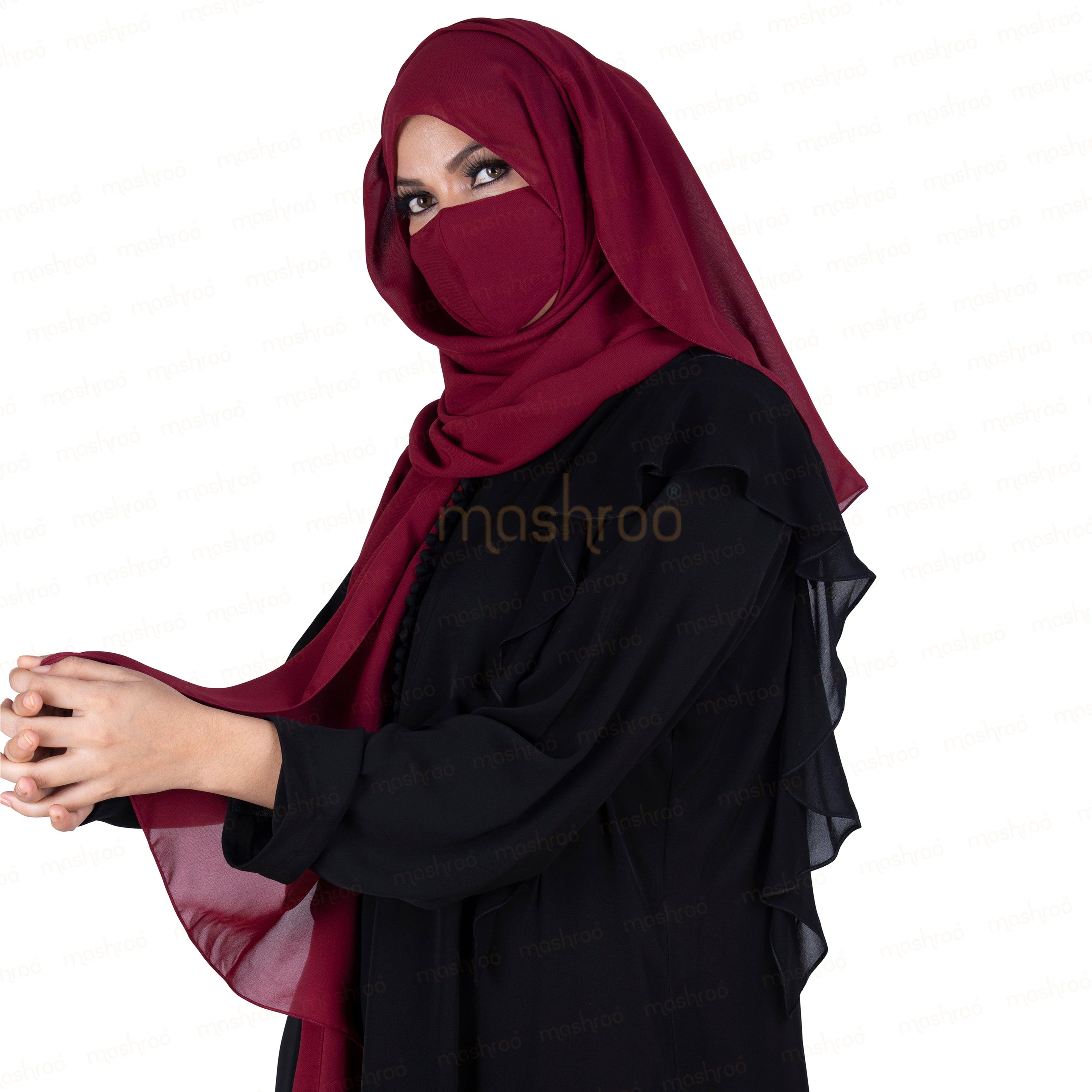 Raspberry Mashroo Macaron Scarf | Hijab #21 - Mashroo