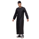 New Black Aplos Omani Thobe for Men - Mashroo