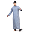 Aplos Saudi 2.0 Powder Blue Thobe for Men - Mashroo