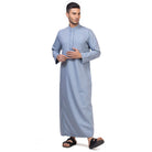 Aplos Saudi 2.0 Powder Blue Thobe for Men - Mashroo