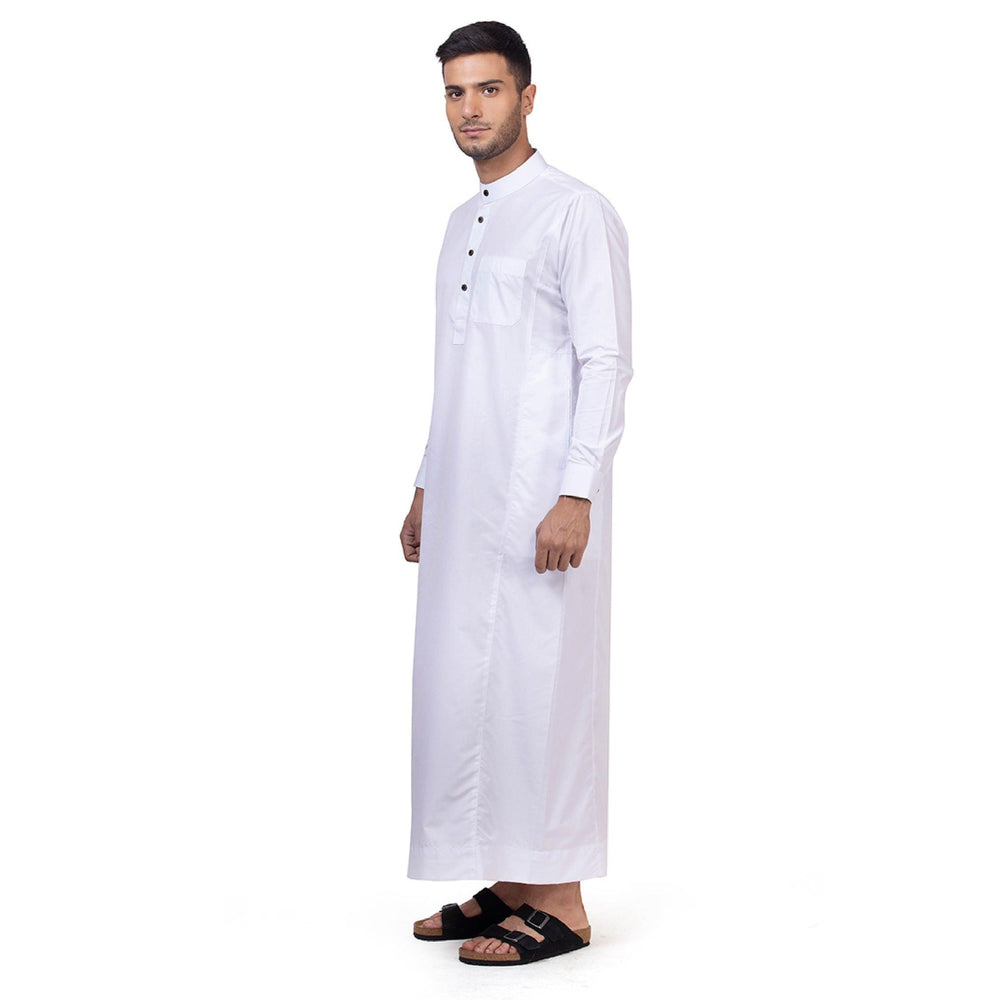 Unicus White Thobe for Men - Mashroo