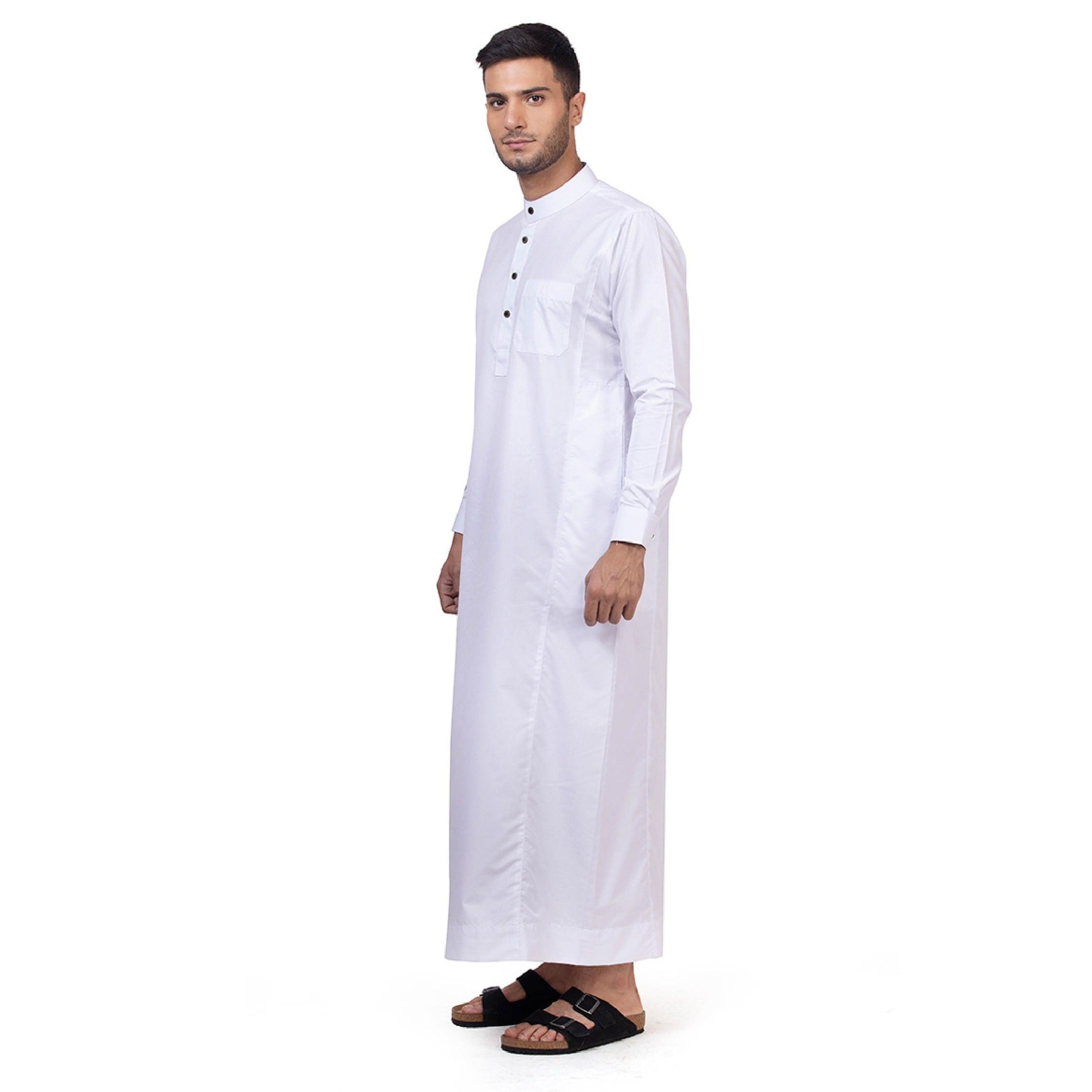 Unicus White Thobe for Men - Mashroo