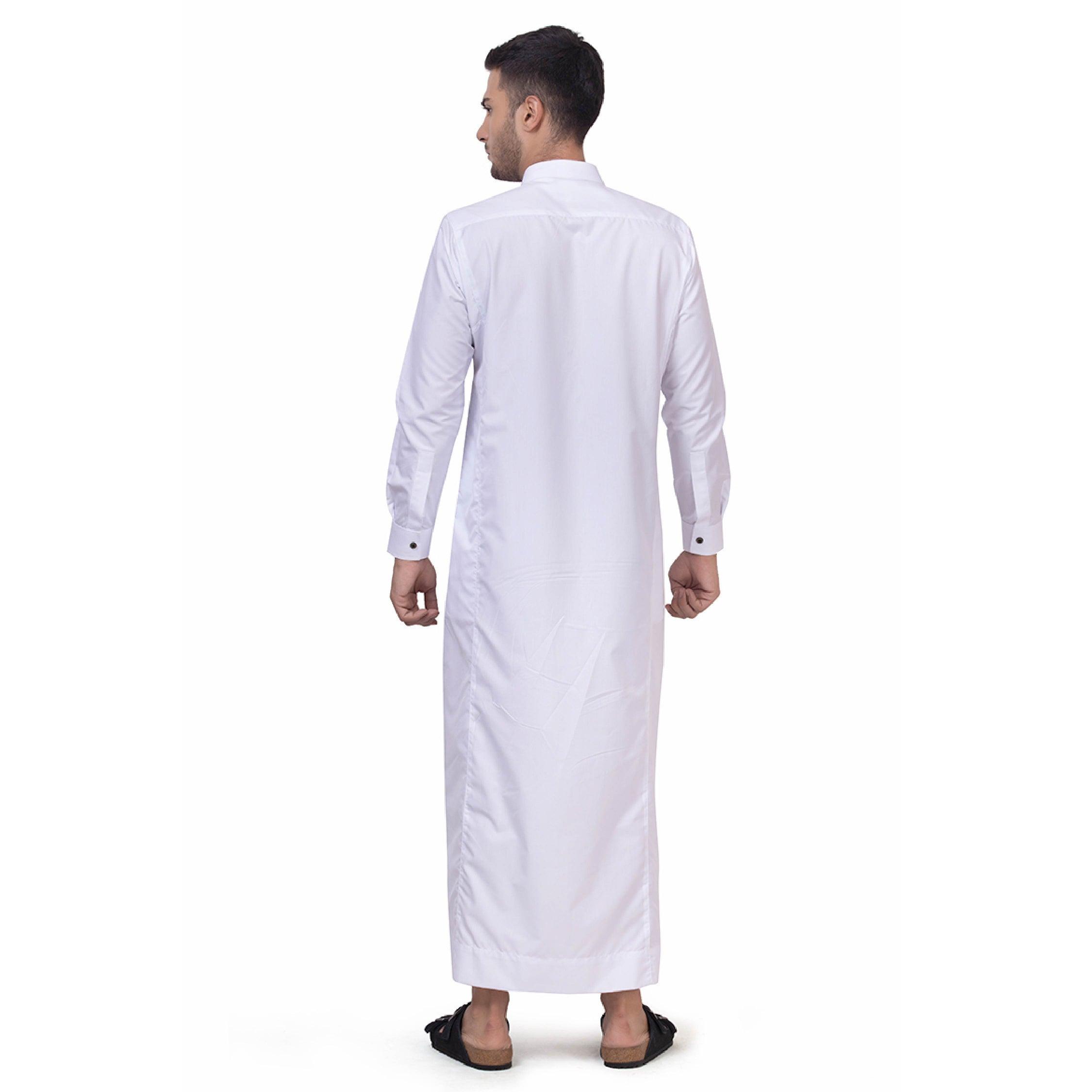 Unicus White Thobe for Men - Mashroo