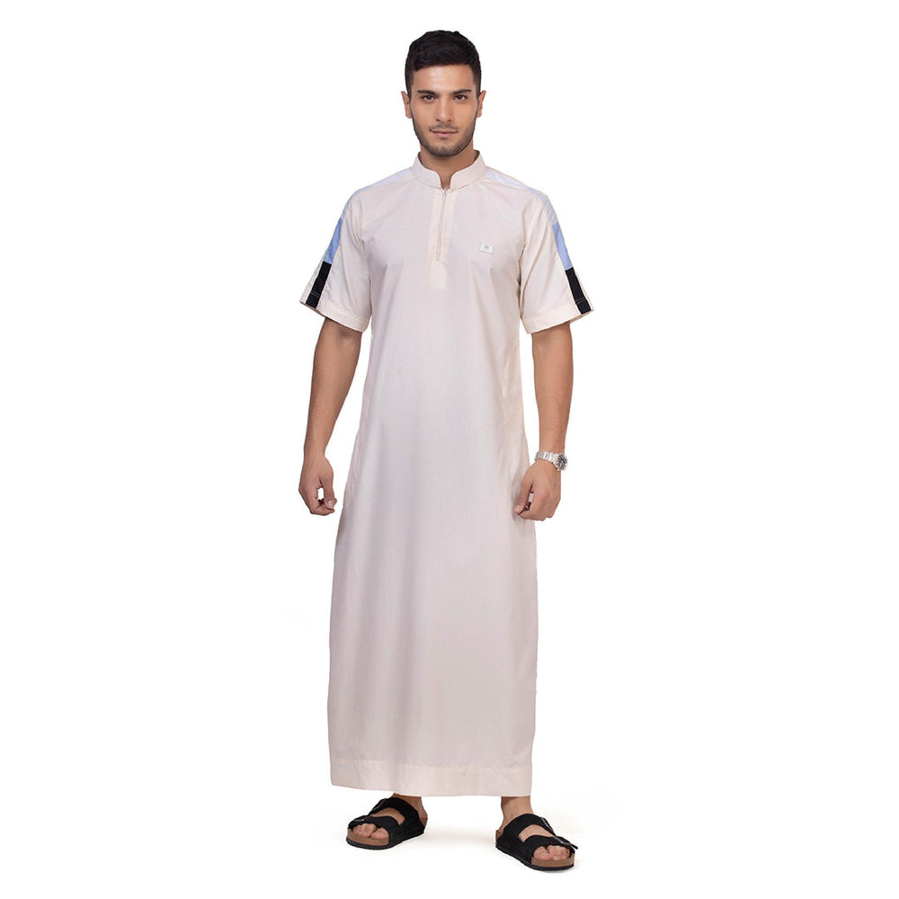 Chroma Half Sleeve Thobe for Men - Mashroo