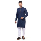 Traper Kurta Set Men Navy - Mashroo