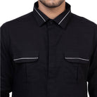 Black Riwaya Pathani Suit for Men - Mashroo